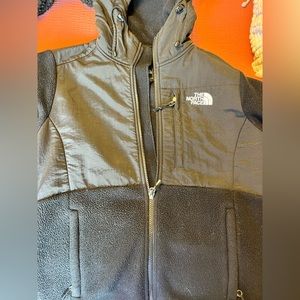 Womens black North Face jacket, size small